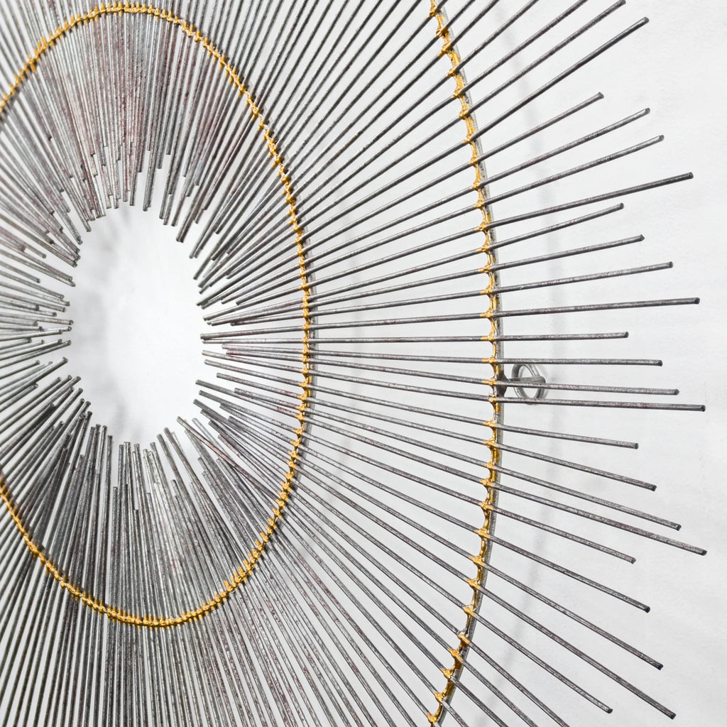 American Art Decor Metal Sizetarburst Sizeunburst Wall Decor Sizeculpture by B.J. Keith (36")