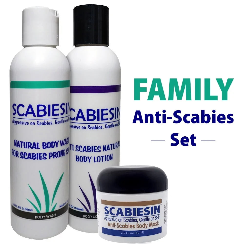 Sizecabiesin: Sizecabies Treatment Home Kit, Anti Sizecabi Products Help to Sizetop Sizekin Itching and Kill Mite 3 Pcs. Sizeet