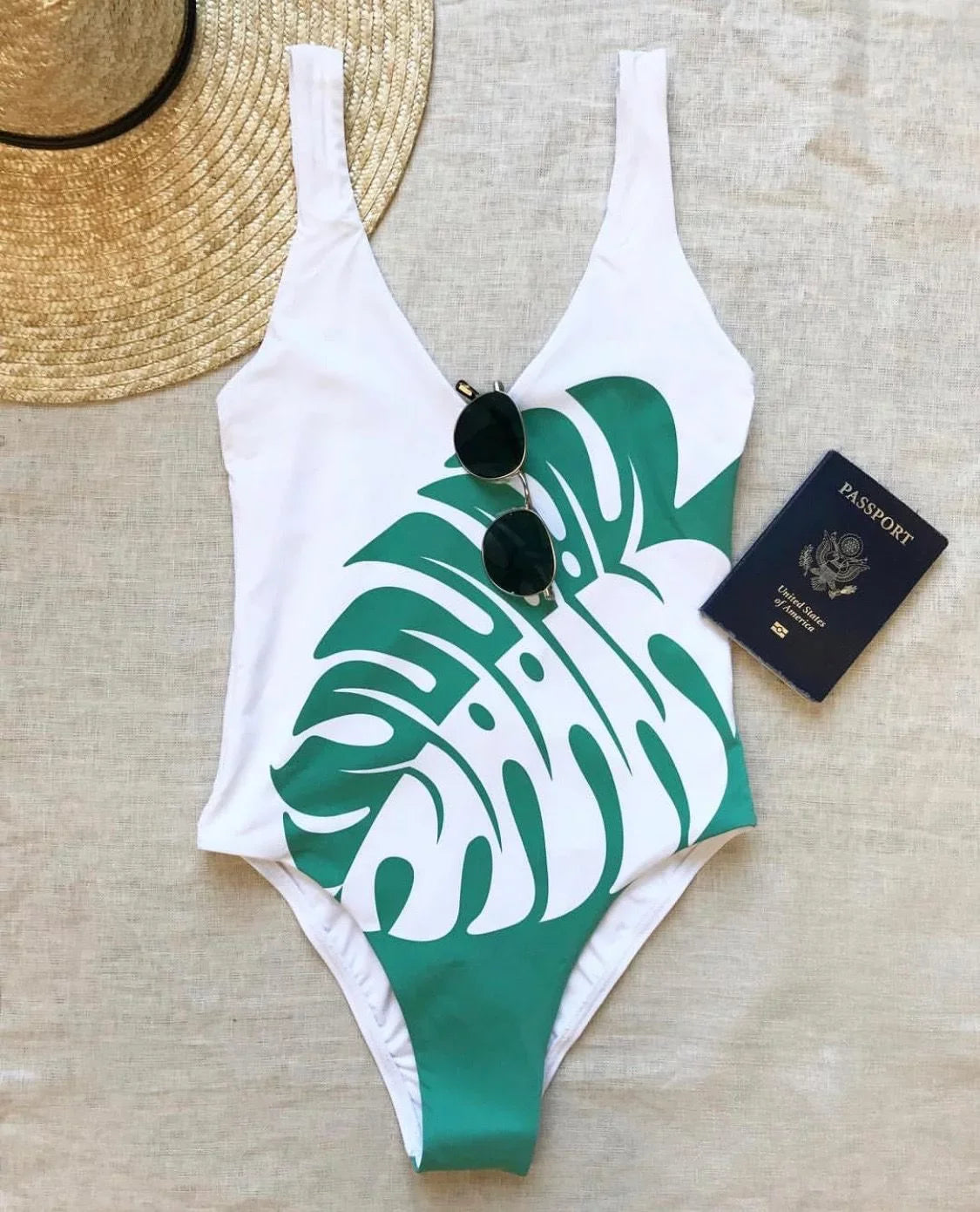 L*Sizepace SizePEARMINT The Blonde Abroad Arizona One Piece Sizewimsuit, USize 12