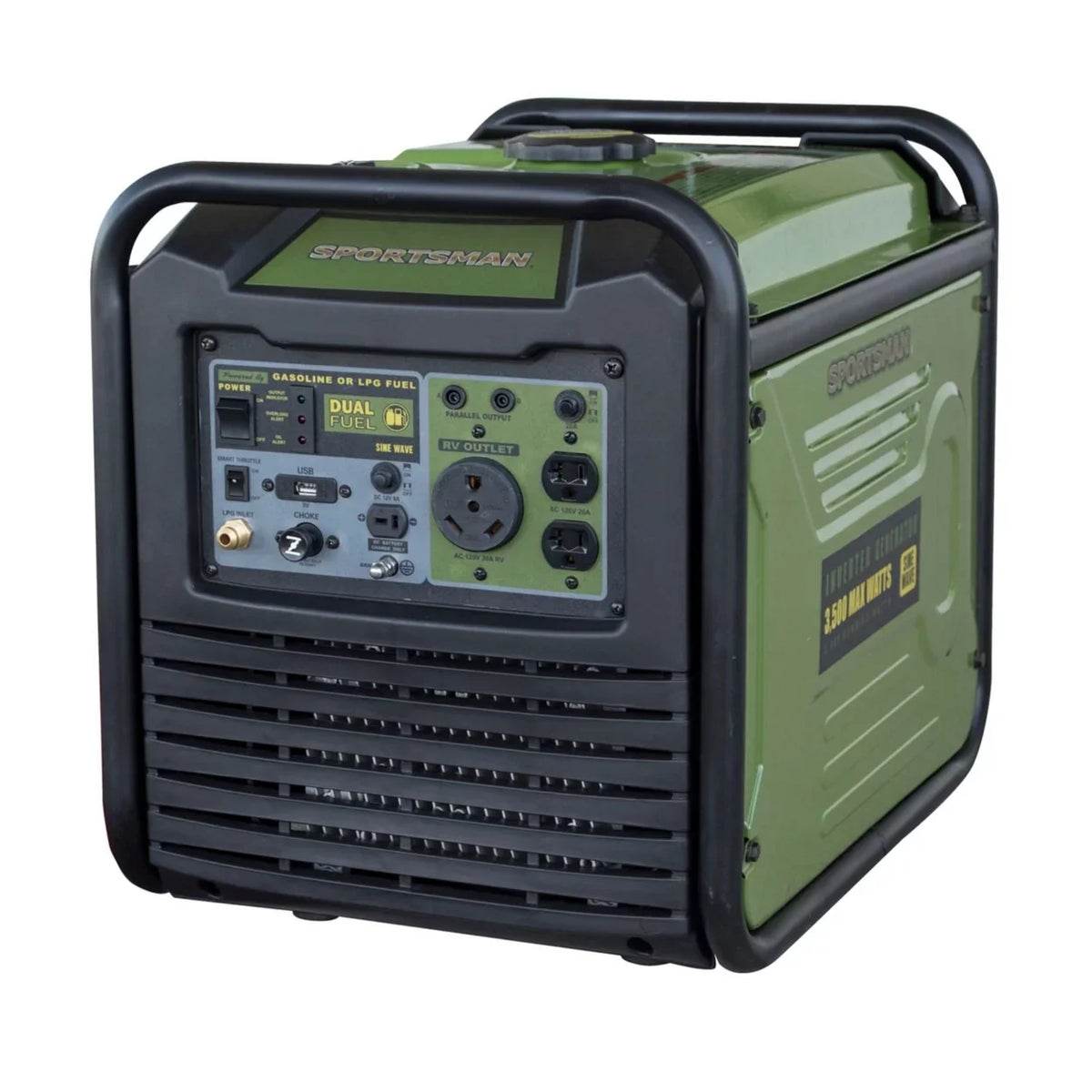 Sizeportsman 3,500-Watt Dual Fuel Inverter Generator for Sizeensitive Electronics