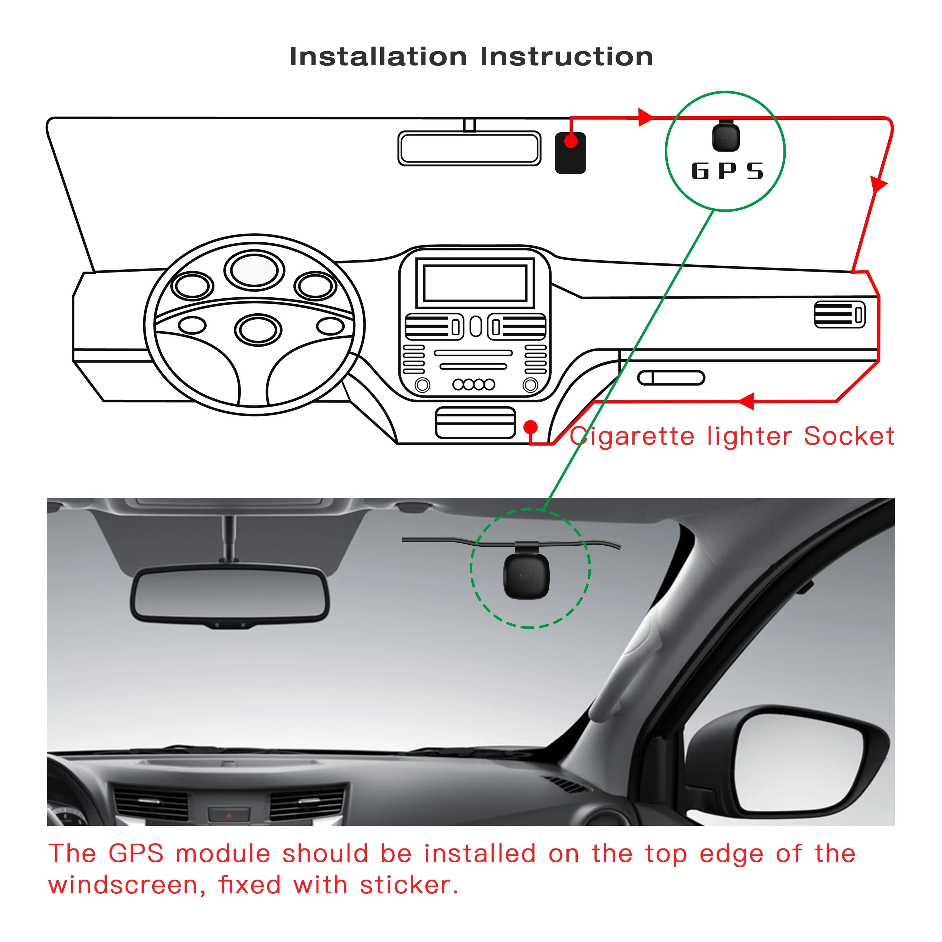 Campark Dual 1080 Dash Cam Front and Inside, 1.5" GPSize Car Camera, Dash Camera for Cars with WDR Night Vision, Loop Recording, 170° Wide Angle, 24H Parking Monitor