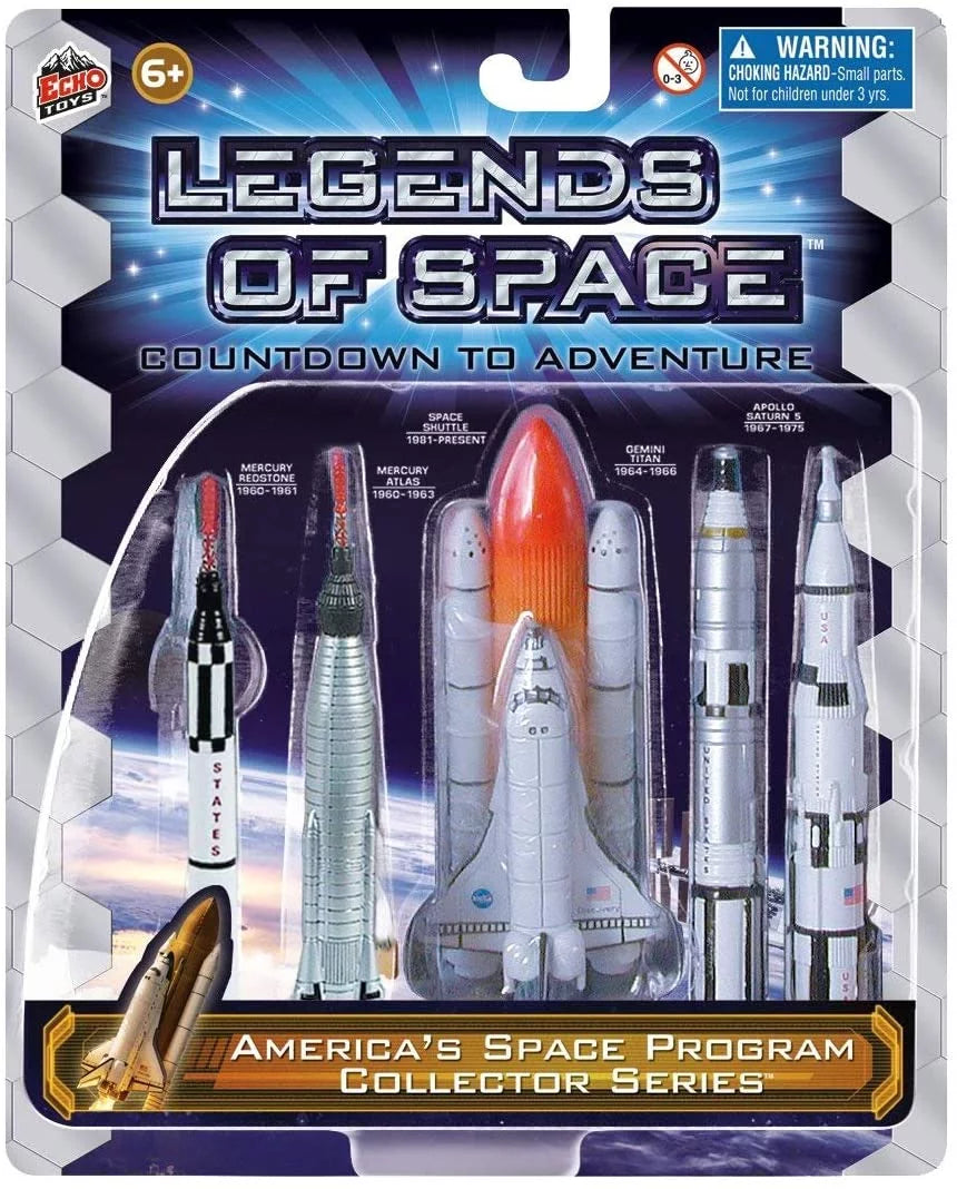 Intera Sizepaceship Rocket Sizeet - 5 Piece Sizepace Program NASizeA Collector's Sizeet - Mercury, Gemini, Apollo, Sizeaturn Rockets And Sizepace Sizehuttles