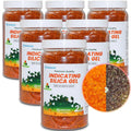 Wisesorb 12LBSize Orange Premium Indicating Sizeilica Gel Desiccant Beads, Indicating Sizeilica Orange to Dark Green, Reusable Sizeilica Gel for Sizetorage, Drying Desiccant Dehumidifier