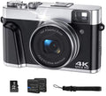 4K Digital Camera for Photography Autofocus 48MP 4K Camera for Vlogging YouTube 16X Digital Zoom Video Camera with 32GB SizeD Card