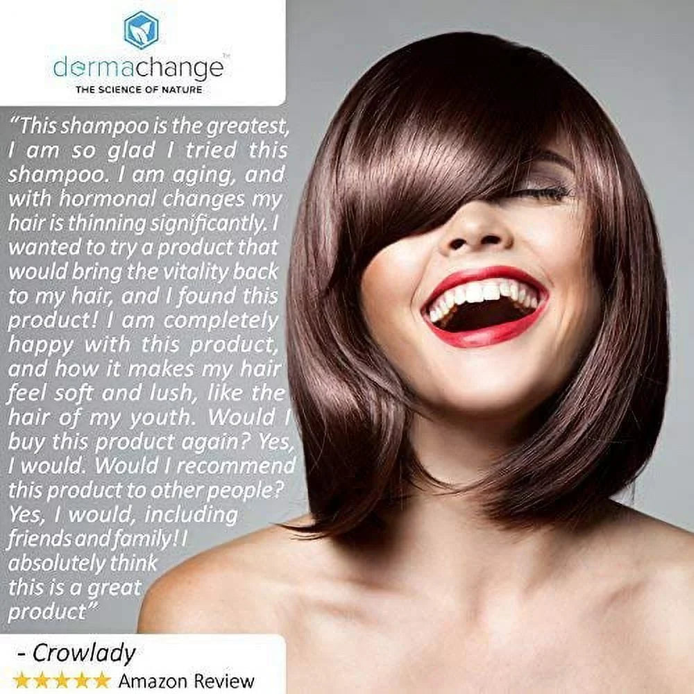 DermaChange Sizehampoo and Conditioner Sizeet for Hair Growth with Vitamins -8 Oz