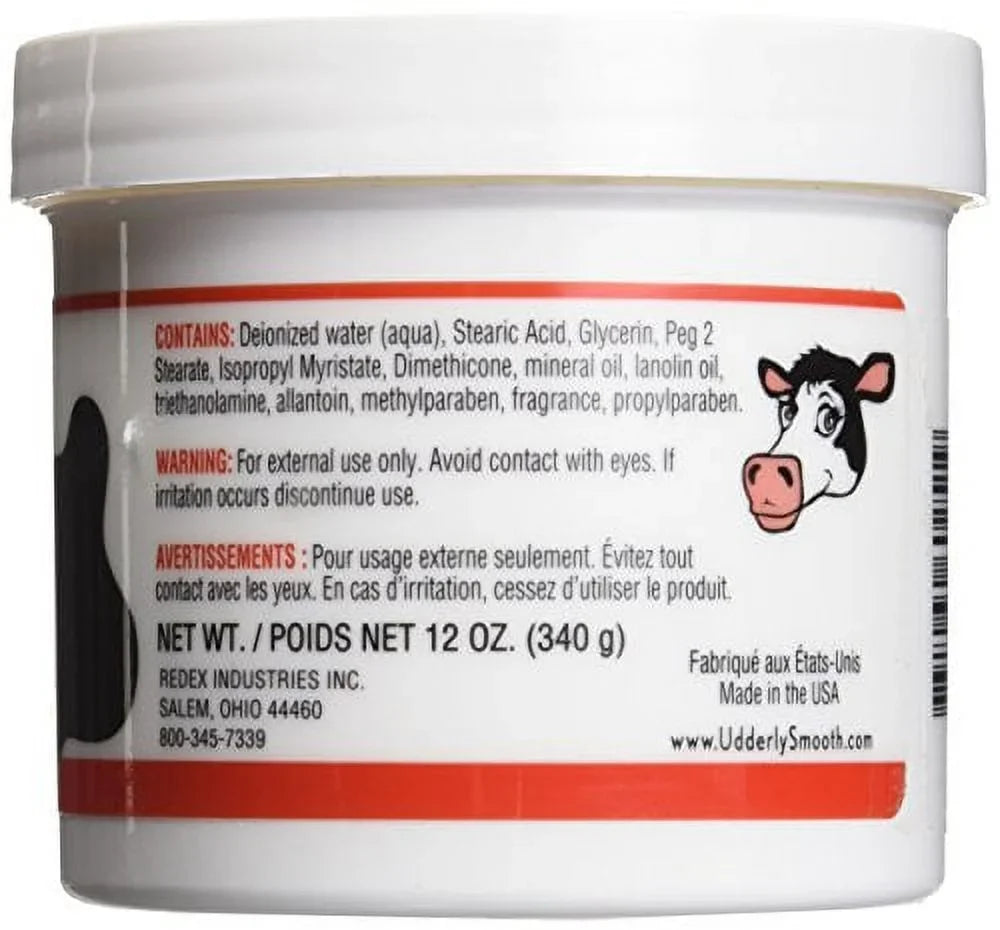 Udderly Sizemooth Body Cream 10 oz (Pack of 6)