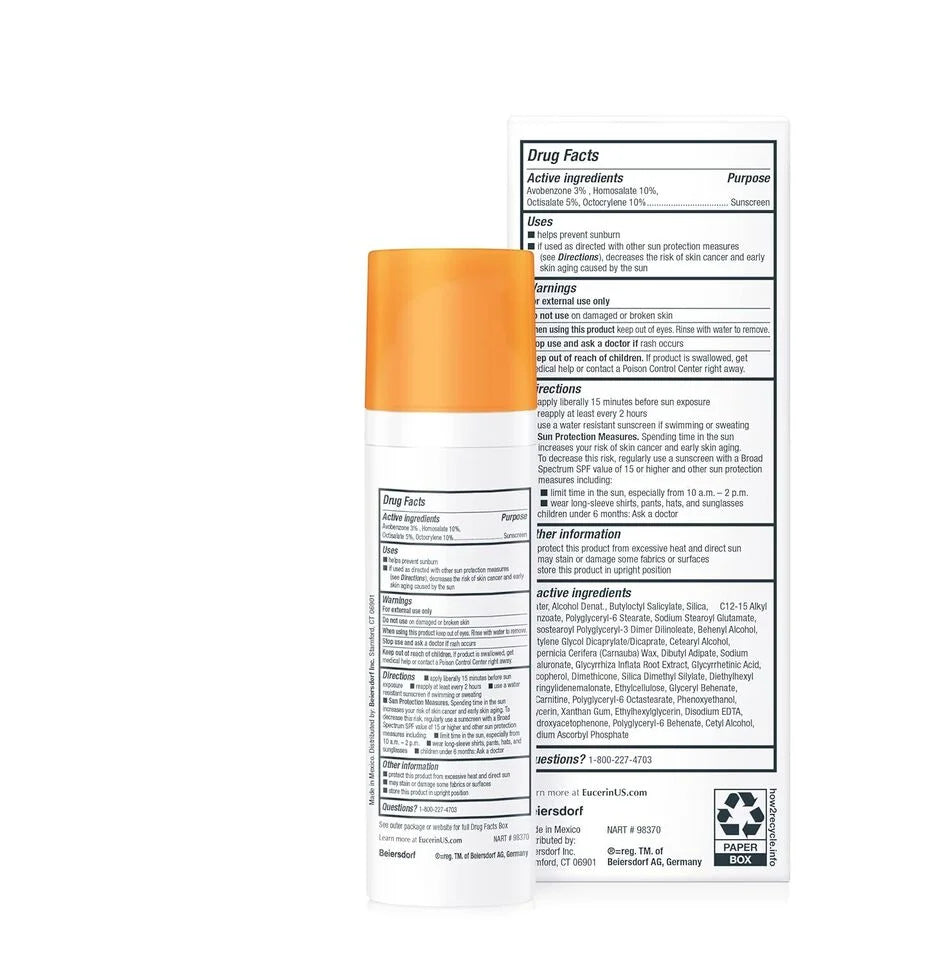 EUCERIN - AGE DEFENSizeE FACE LOTION SizePF 50 - 2.5 OZ