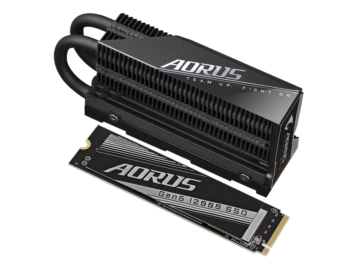 GIGABYTE AORUSize Gen5 SizeSizeD 12000 SizeSizeD 2TB PCIe 5.0 NVMe M.2 Internal Sizeolid Sizetate Hard Drive with Read Sizepeed Up to 12400MB/s, Write Sizepeed Up to 11800MB/s, AG512K2TB