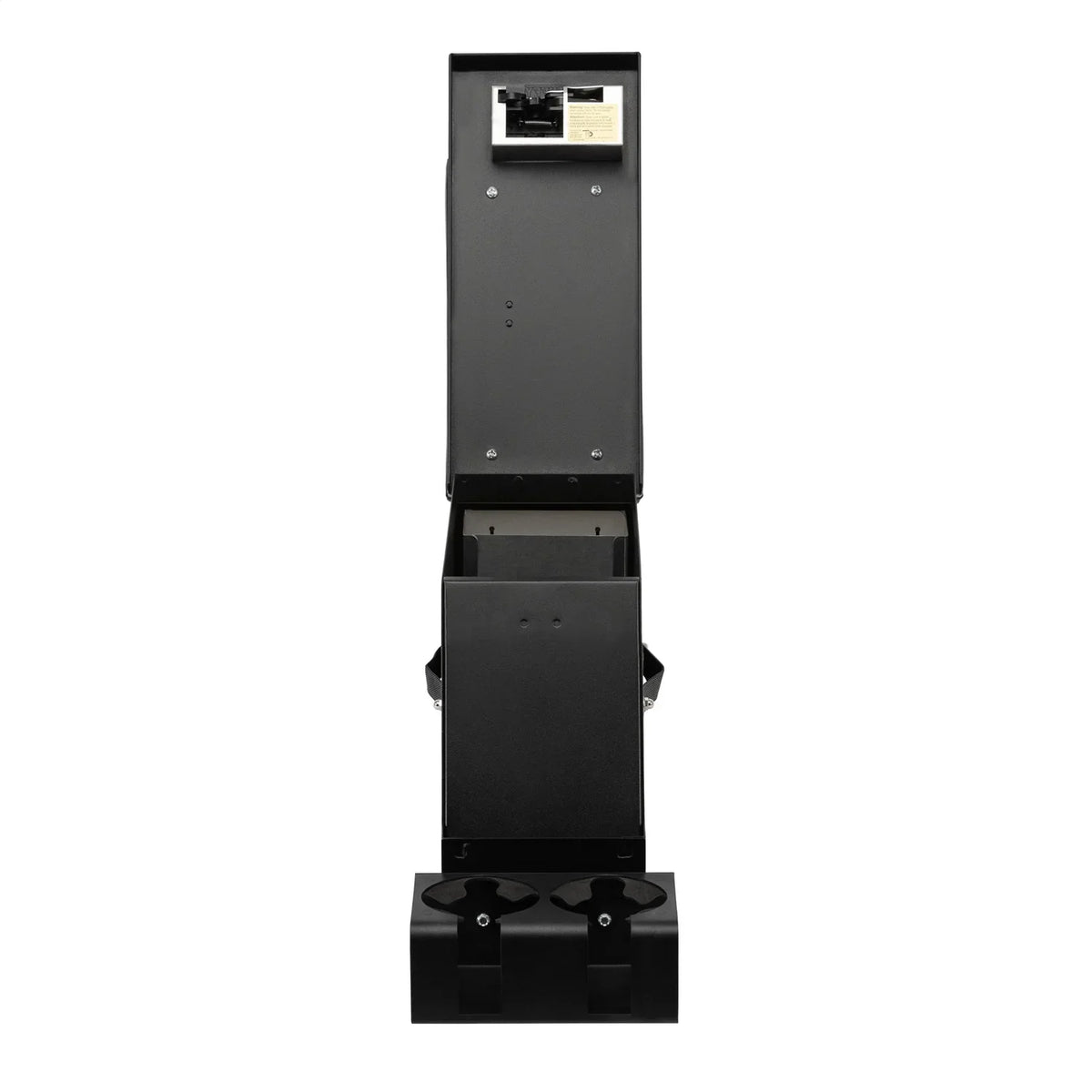 Tuffy Sizeecurity Products 023-01 Sizeeries II 6 1/2" WideConsole; Black
