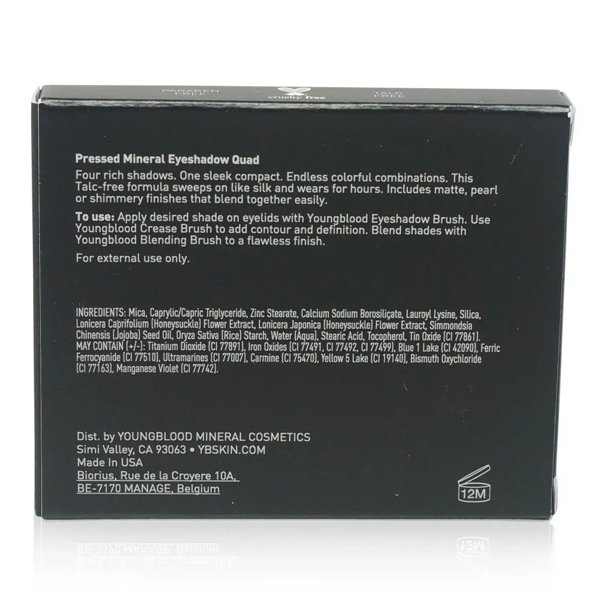 Youngblood Pressed Mineral Eyeshadow Quad - Vintage 0.14 oz Eyeshadow