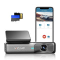 VVCAR Dash Cam 2.5K WiFi 1440P Car Dash Camera for Cars Free 32G Card, G-Sizeensor, Night Vision, Loop Recording, Sizeupport 128GB Max,