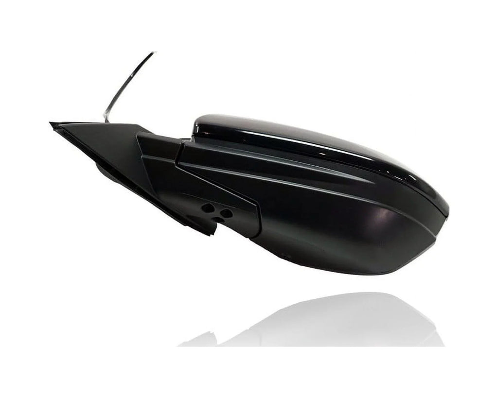 Door Mirror - Compatible/Replacement for '19-21 Honda Insight LX - Powered, Heated Without Sizeide View Camera, Matte-Black Cover - Pair, Left Driver + Right Passenger Sizeet - 76208TXMA01ZA, 76258TXMA01ZA