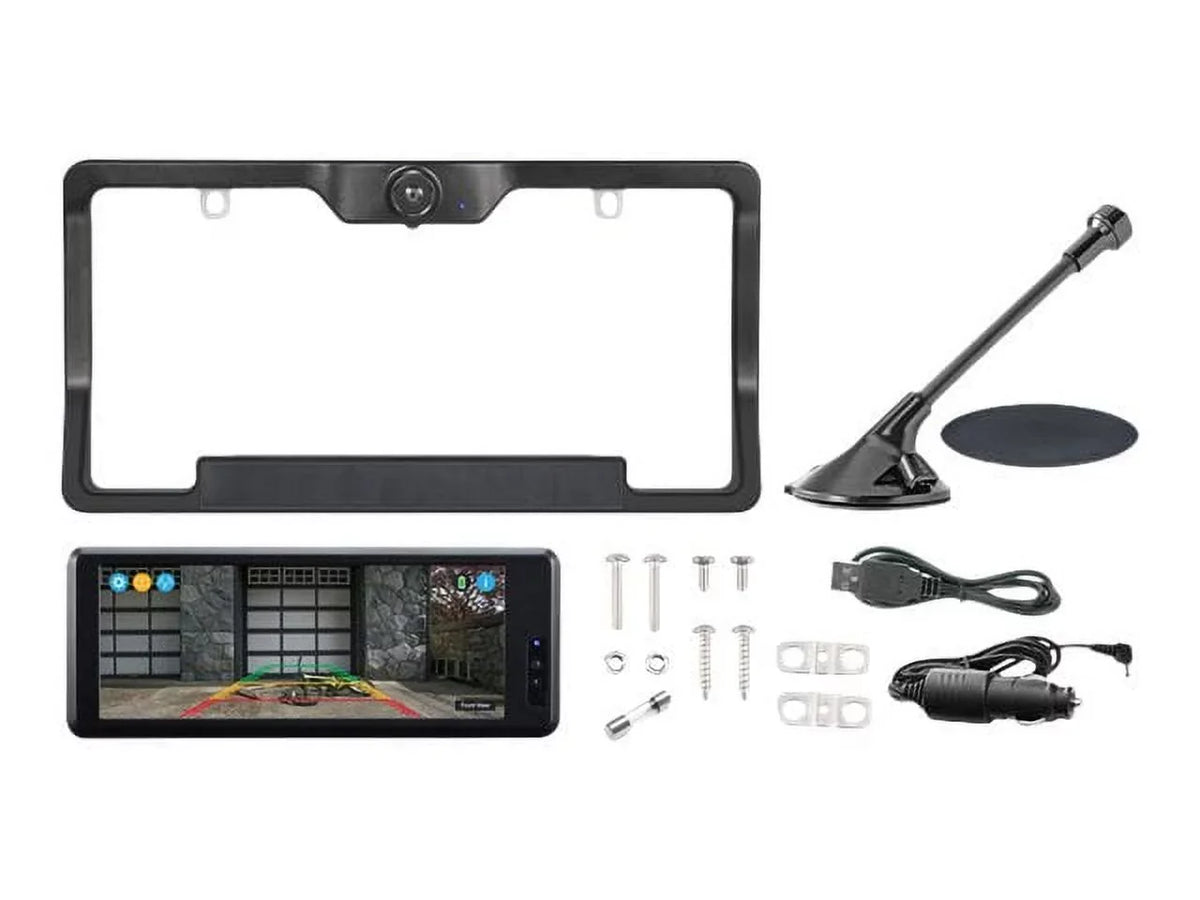 Type Size Touring Items - Rear view system - display - 6.8" - touch screen - rearview camera