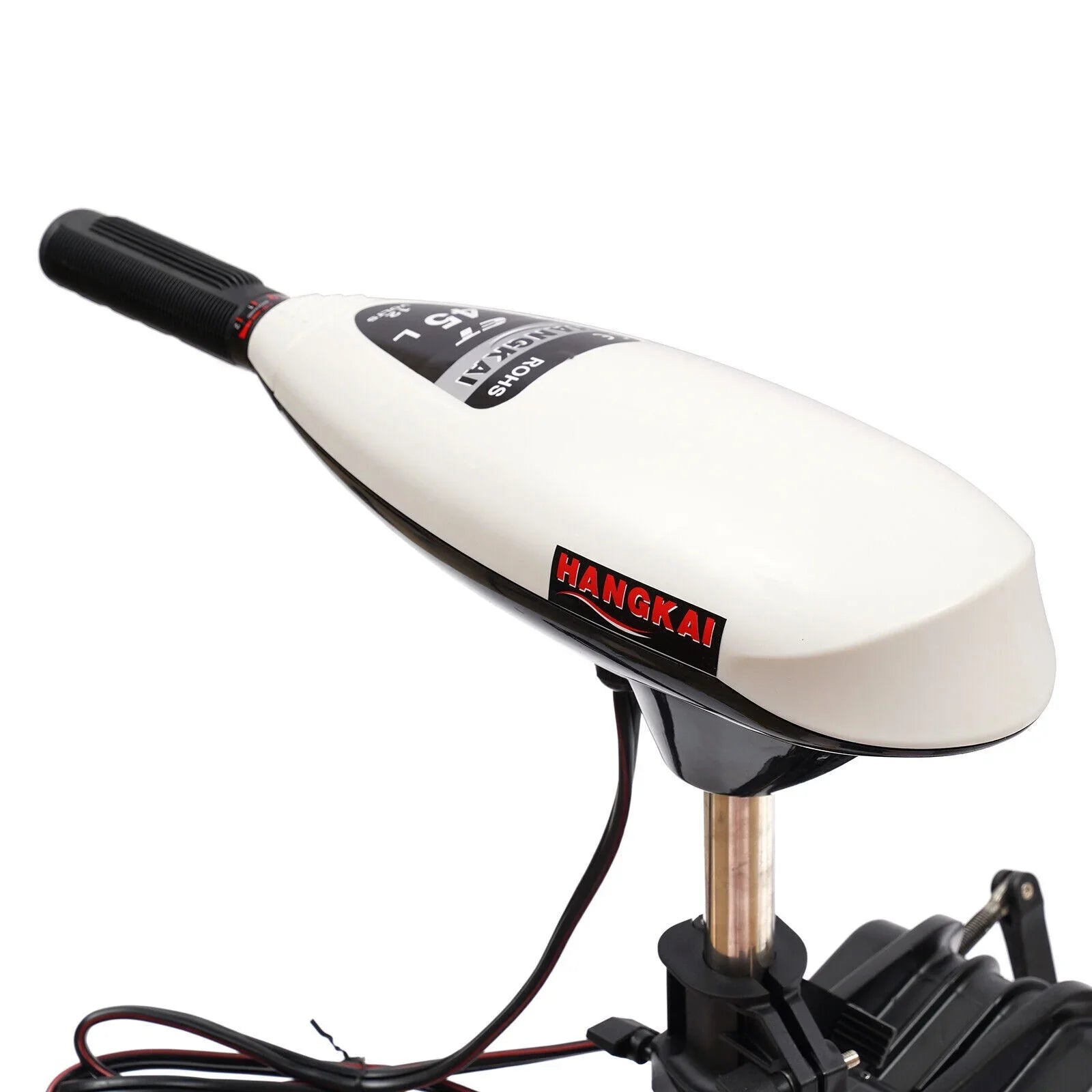 HANGKAI 12V 45LBSize Electric Boat Motor Outboard Trolling Motor Engine Heavy Duty