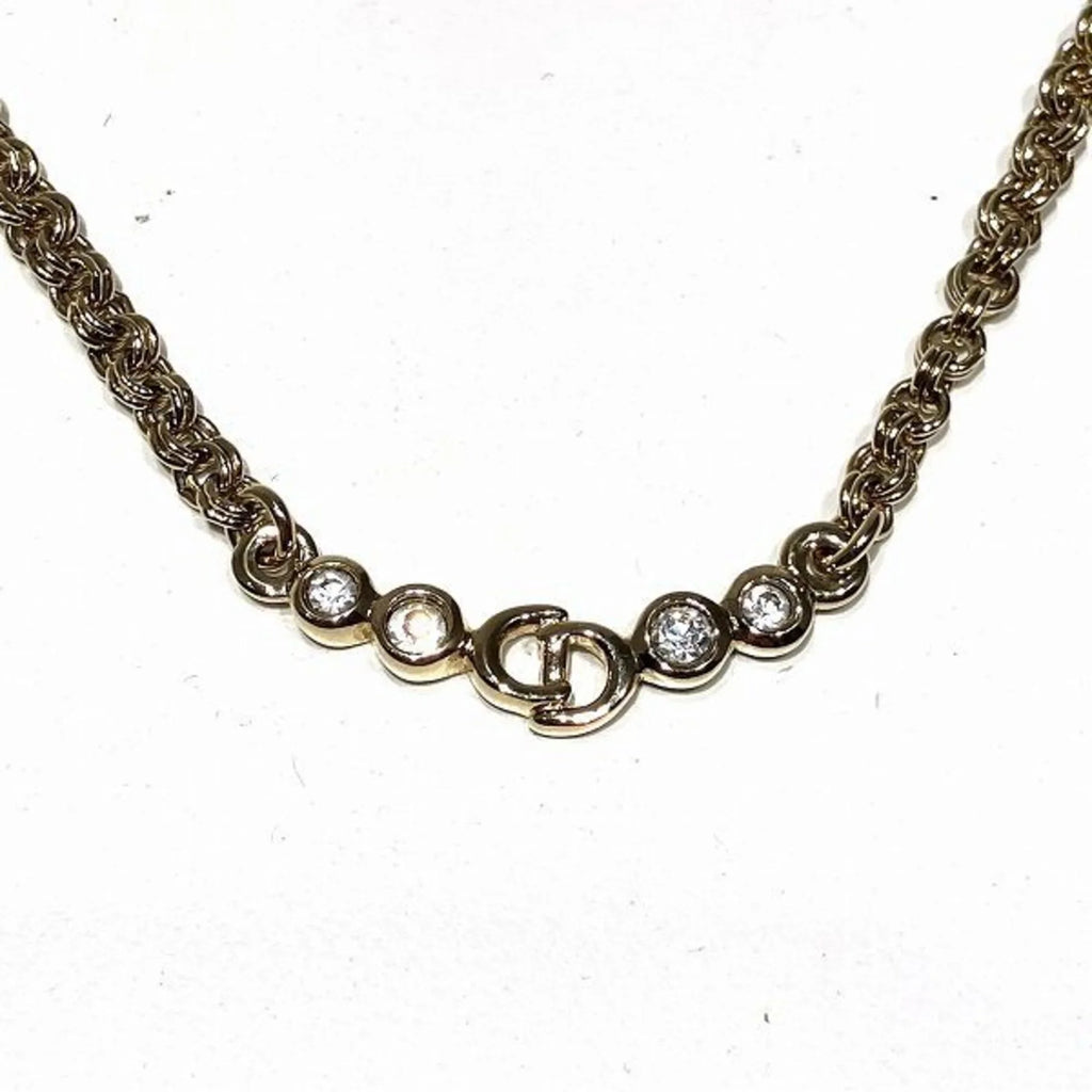 Pre-Owned Christian Dior Dior JAL exclusive original design accessory necklace for women (Good)