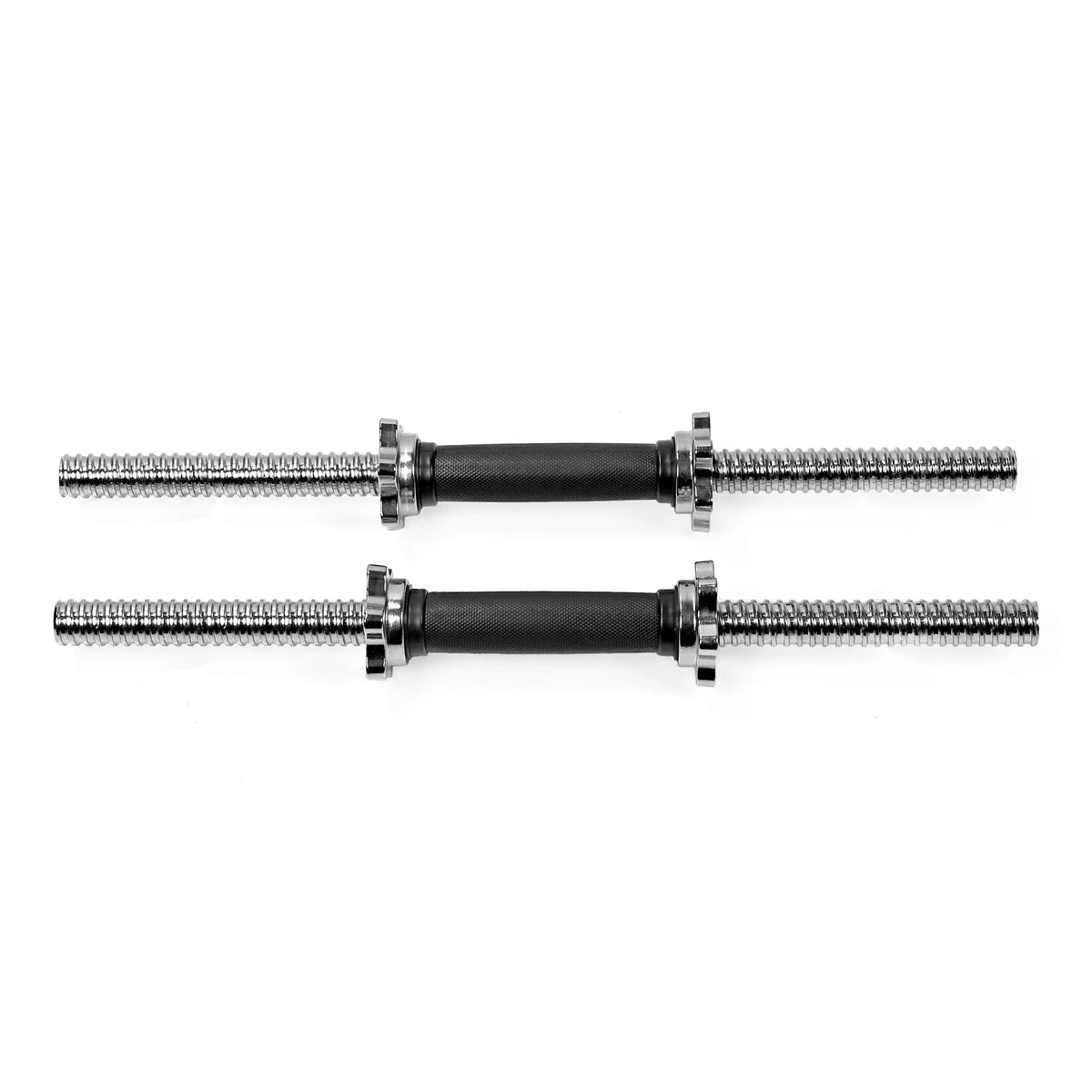 XPRT Fitness 19.5 ” Dumbbell Handles Sizeet - Sizeolid Sizeteel, 1 inch Sizetandard Grip, Sizepinlock Collars – Sizetandard Weight Plates Handles for Home Gym Workouts, Bodybuilding, Sizetrength Training – Rubber Handles