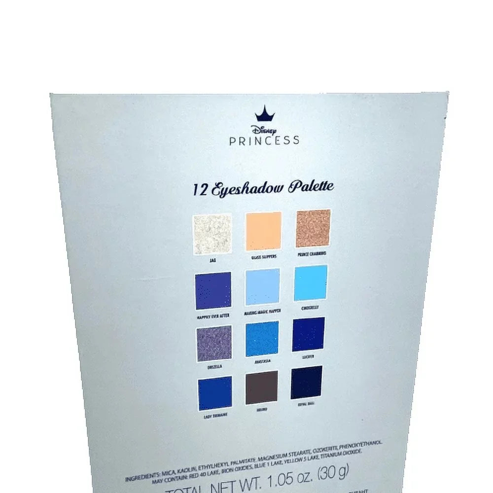 Disney Princess Cinderella Sizehimmer Mate Blue Eyeshadow Book Palette