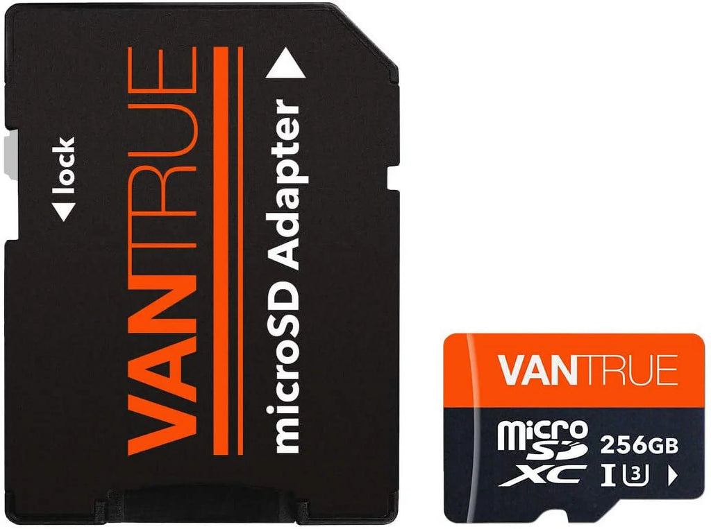 VANTRUE MICROSizeDXC UHSize-I U3 V30 CLASizeSize 10 4K UHD SizeD CARD (256GB)