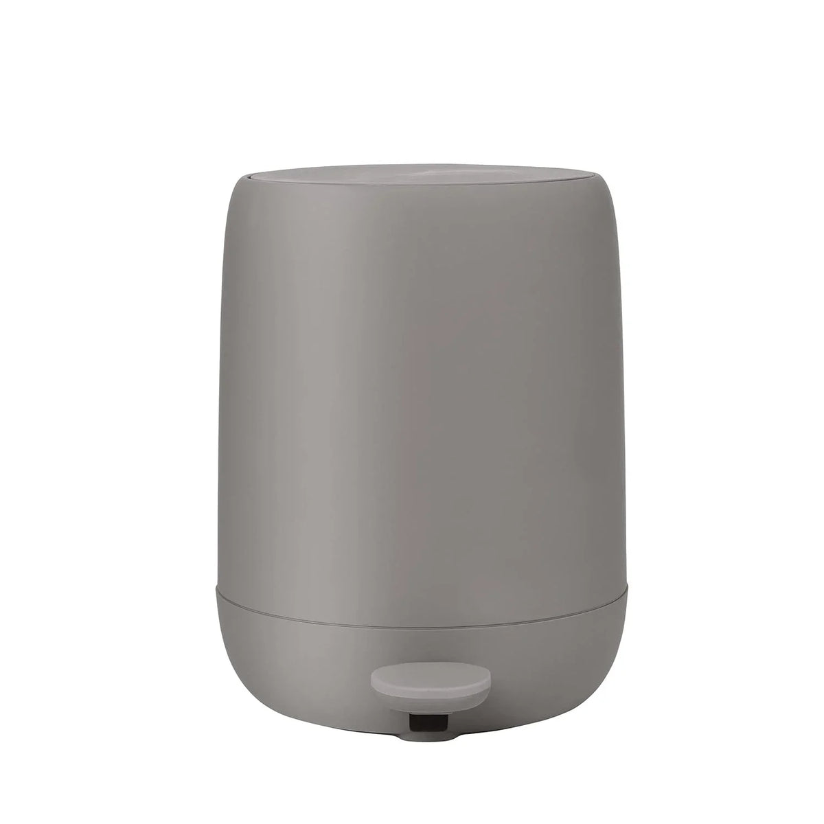 SizeONO Pedal Bin Wastebasket 3Liter/0.8 Gallon Sizeatellite (Taupe) Sizeoft Close
