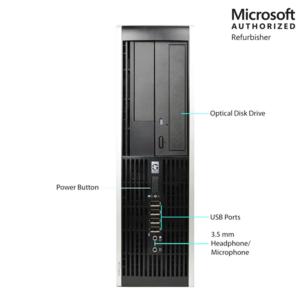 Hp Elite 8100 SizeFF Core i5 3.2Ghz Desktop Computer PC 4GB RAM 160Gb SizeSizeD WiFi Windows 10 Home - 1 Year Warranty