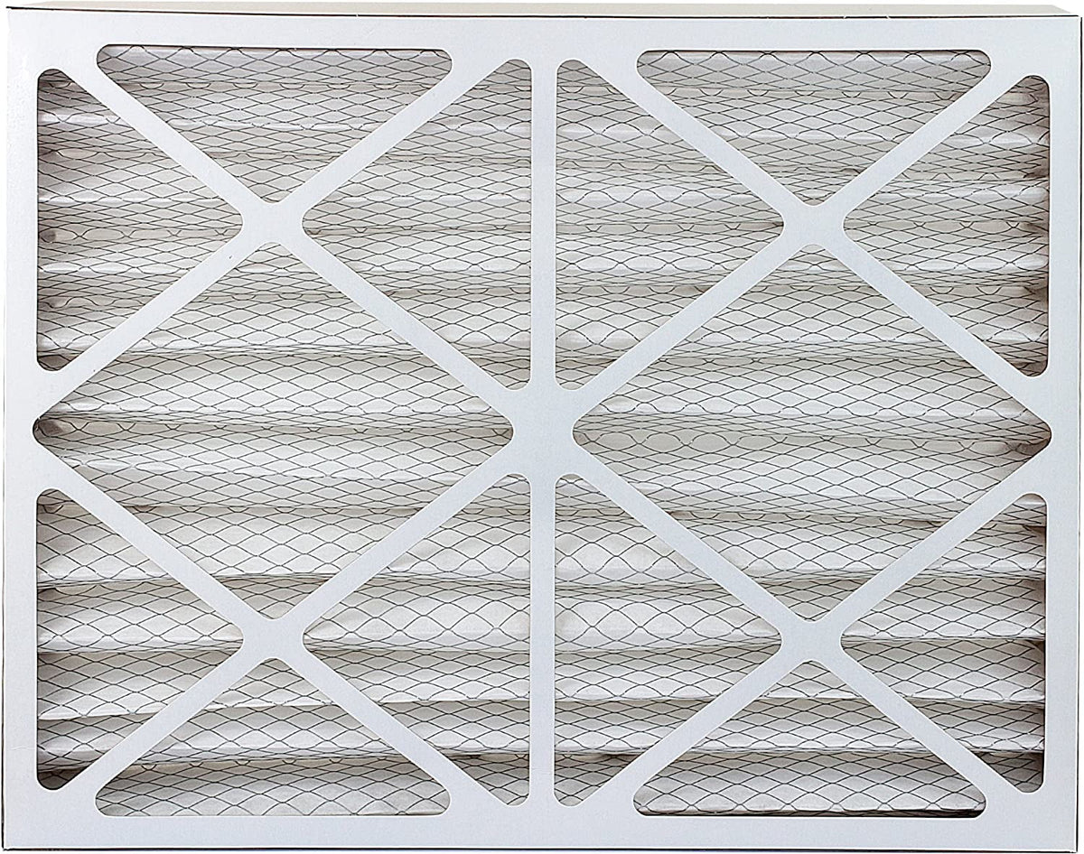 Filterbuy 24x25x4 MERV 8 Pleated HVAC AC Furnace Air Filters (6-Pack)