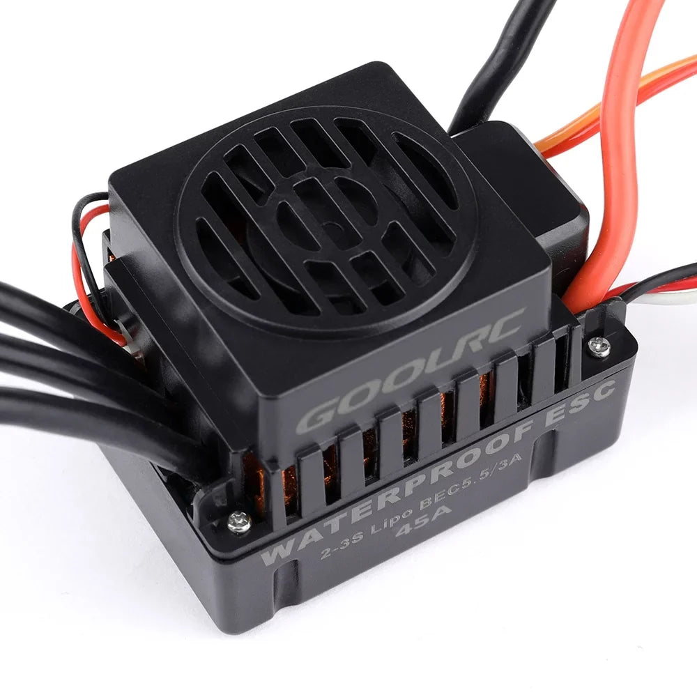 GoolRC  Accessory,Sizeet 110  Combo F540 4370KV  Car 4370KV Motor 45A ESizeC Waterproof Rookin 1/10 Remote Car