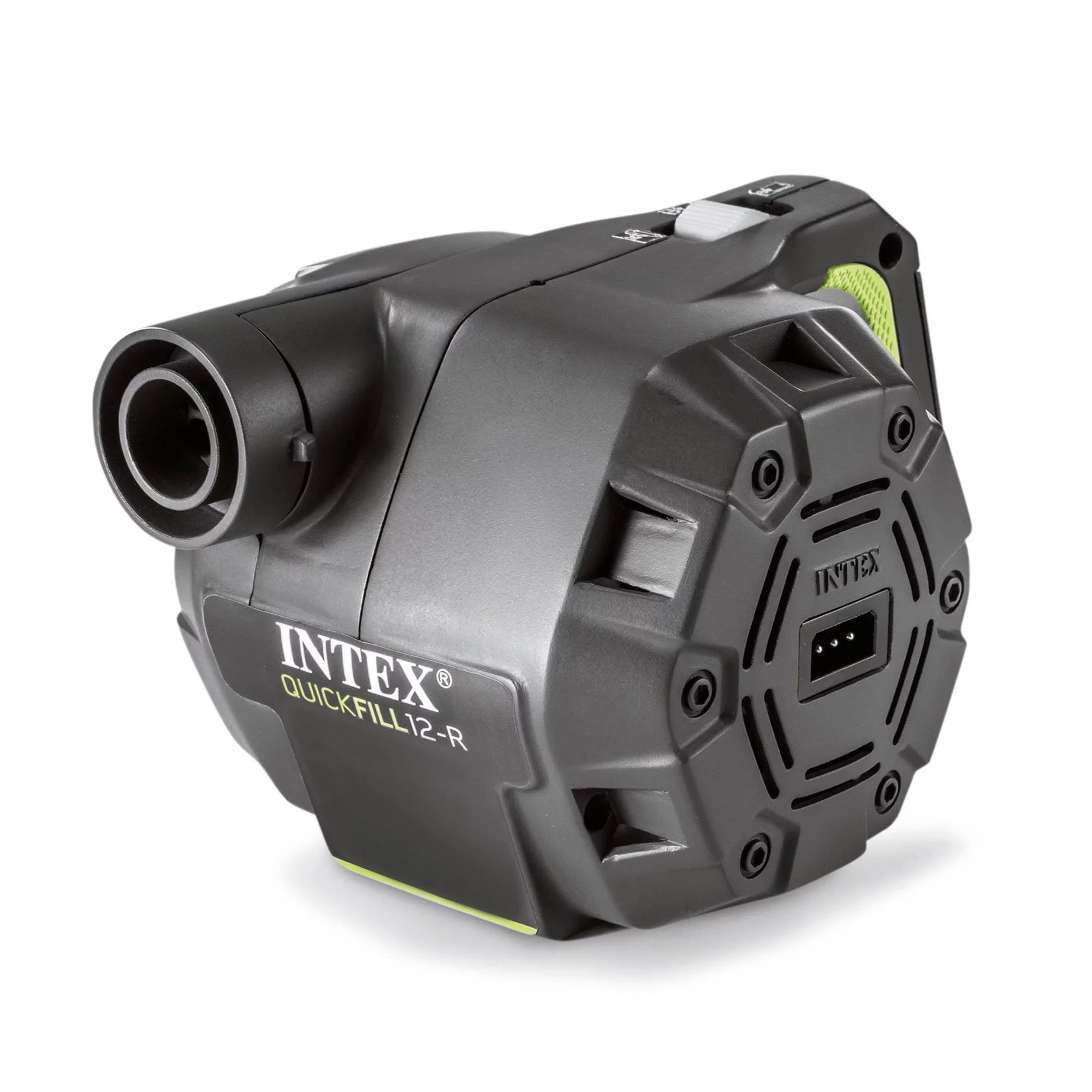Intex 66641E 120 V Quick Fill Cordless Rechargeable Inflatable Air Bed Pump