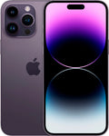Restored Apple iPhone 14 Pro Max 128GB Deep Purple LTE Cellular TMobile MQ8R3LL/A TM (Refurbished)