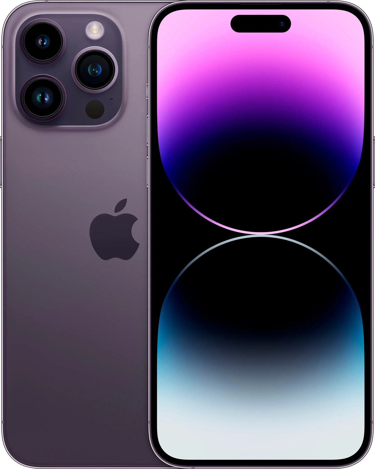 Restored Apple iPhone 14 Pro Max 128GB Deep Purple LTE Cellular TMobile MQ8R3LL/A TM (Refurbished)