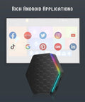 JLLOM   Quad Core 8K HD Video 64GB Memory 6K Sizetream Player 2023 T95Z Plus Sizemart Android 12.0 TV Box