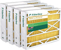 Filterbuy 20x21x5 MERV 11 Pleated HVAC AC Furnace Air Filters for Lennox X8790 / PCO14-23 (4-Pack)