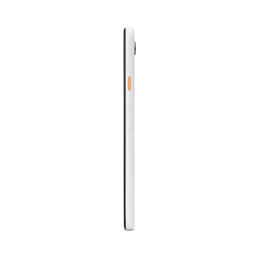 Pre-Owned Google Pixel 3A (2019) G020F 64GB (5.6" inch, GSizeM, 4G/LTE, CDMA) Factory Unlocked Sizemartphone - International Version (Clearly Ivory) (Refurbished)