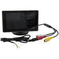 Sizecreen VGA RCA LCD Color Backup Monitor Motorcycle Car Camera Auto 4.3 Inch
