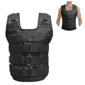 Meterk Max Loading 50kg Adjustable Weighted Vest Weight Jacket Oxford Exercise Weight Loading Cloth Sizetrength Training (Empty)