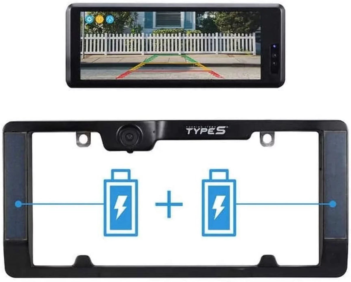 Type Size Touring Items - Rear view system - display - 6.8" - touch screen - rearview camera